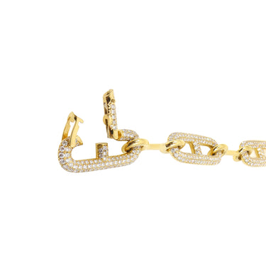 18K Yellow Gold Tdw 4.62ct Bracelet | Gold and Diamond Bracelet Melbourne | Gold and Diamond Bracelet Australia | H&H Jewellery
