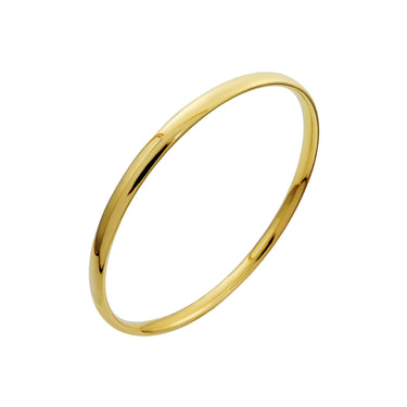 9K Gold Silver Filled Wide 4.5mm Bangle | Gold and Diamond Bangles Melbourne | Gold and Diamond Bangles Australia | H&H Jewellery