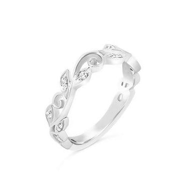 9K Gold Tdw. 0.09ct Diamond Ring - DSNR5506 - H&H Jewellery Pty Ltd