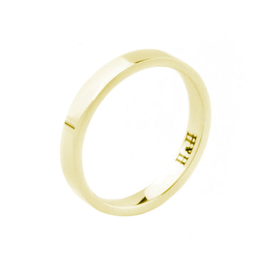9K Gold Classic Wedding Ring 3mm x 1.40mm - 20535230 - H&H Jewellery Pty Ltd