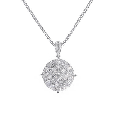 18K Gold Tdw. 1.50ct Diamond Pendant - 20560065 - H&H Jewellery Pty Ltd