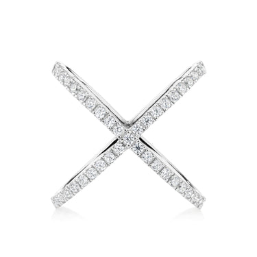 9K Gold Tdw. 0.67ct Diamond Ring - DSTR4658Y - H&H Jewellery Pty Ltd