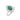 18K White Gold 0.80ct Emerald and Diamond Ring | Emerald Emerald Necklaces & Pendants Melbourne | Emerald Emerald Necklaces & Pendants Australia | H&H Jewellery