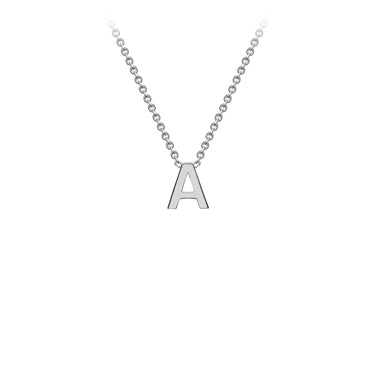 9K Gold 'A' Initial Necklace | Gold & Diamond Initial Pendants Melbourne | Gold & Diamond Initial Pendants Australia | H&H Jewellery