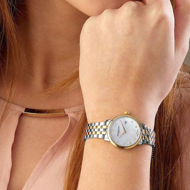 Raymond Weil - Toccata Ladies Quartz Two-tone Gold 11 Diamond Watch | Raymond Weil Melbourne | Raymond Weil Australia | H&H Jewellery