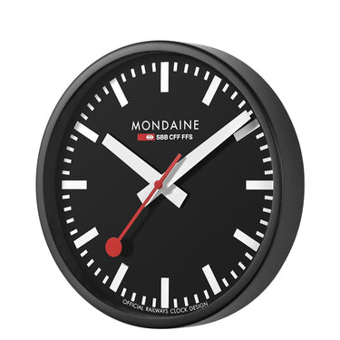 Mondaine - Wall Clock 25cm A990.CLOCK.64SBB - H&H Jewellery Pty Ltd