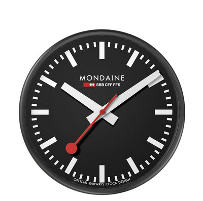 Mondaine - Wall Clock 25cm A990.CLOCK.64SBB - H&H Jewellery Pty Ltd