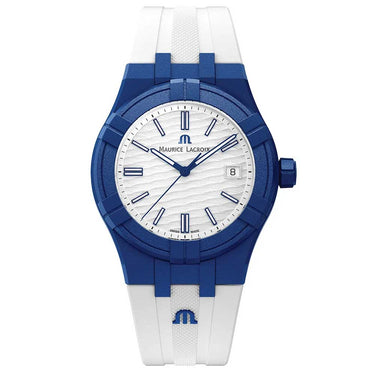 Maurice Lacroix - The AIKON #tide 40mm Blue Watch AI2008-BBB11-300-0 - H&H Jewellery Pty Ltd
