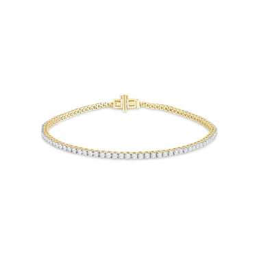 18K And 9K Gold Tdw. 1.50ct Diamond Bracelet | Gold and Diamond Bracelet Melbourne | Gold and Diamond Bracelet Australia | H&H Jewellery