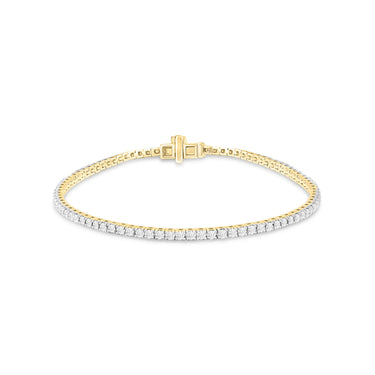9K Gold Tdw. 2.00ct Diamond Bracelet | Gold and Diamond Bracelet Melbourne | Gold and Diamond Bracelet Australia | H&H Jewellery