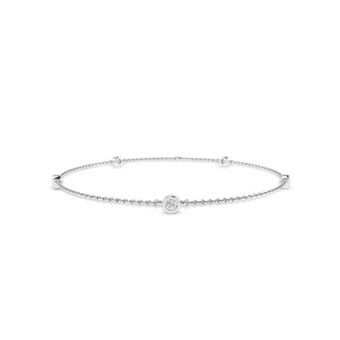 9K White Gold 0.25ct Diamond Bracelet | Gold and Diamond Bracelet Melbourne | Gold and Diamond Bracelet Australia | H&H Jewellery