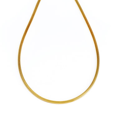 18K Yellow Gold Necklace 45cm - 20686147 - H&H Jewellery Pty Ltd
