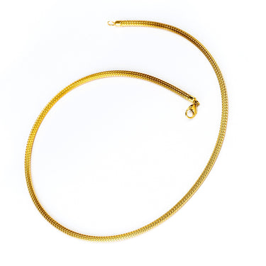 18K Yellow Gold Necklace 45cm - 20686147 - H&H Jewellery Pty Ltd