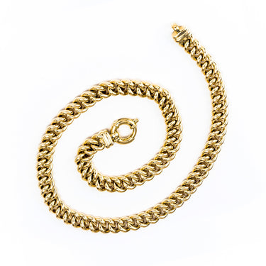 9K Yellow Gold Australian Made Curb Necklace 45cm - 20704612 - H&H Jewellery Pty Ltd