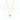 18K Yellow Gold Lemon Quartz and Diamond Pendant with Chain - 20690540 - H&H Jewellery Pty Ltd