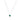 18K White Gold 0.50ct Emerald and Diamond Necklace | Emerald Engagement Rings Melbourne | Emerald Engagement Rings Australia | H&H Jewellery