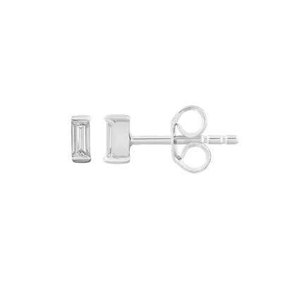 9K White Gold Tdw. 0.08ct Diamond Studs Earrings - 20717018 - H&H Jewellery Pty Ltd