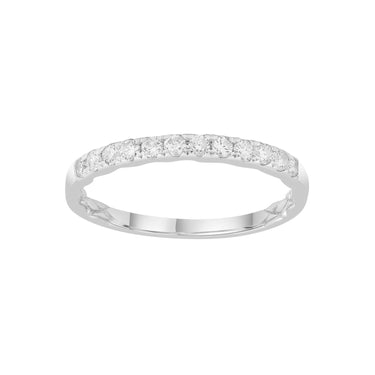 9K White Gold Tdw. 0.25ct Diamond Ring - 20718640 - H&H Jewellery Pty Ltd