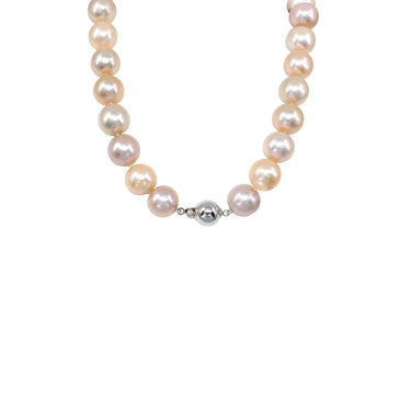 14K White Gold Multi-Colour Freshwater Pearl Strand - 20612474 - H&H Jewellery Pty Ltd