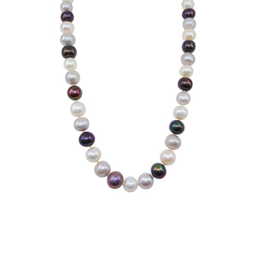 9K Yellow Gold Multi-Colour Freshwater Pearl Strand | Pearl Jewellery Australia | Pearl Jewellery Melbourne | Pearl Necklace Australia | H&H Jewellery