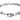 9K White Gold Solid CZ Belcher Bracelet | Gold Bracelet Melbourne | Gold Bracelet Australia | H&H Jewellery