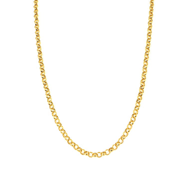 9K Yellow Gold Solid Belcher Chain 50cm - 20722463 - H&H Jewellery Pty Ltd