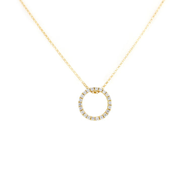 Copy of 18K Yellow Gold Tdw. 0.23ct Diamond Necklace - 20733179 - H&H Jewellery Pty Ltd