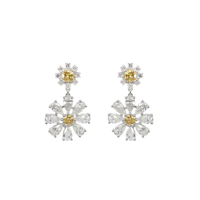 18K White Gold Tdw. 5.06ct Diamond Earring - 20735968 - H&H Jewellery Pty Ltd