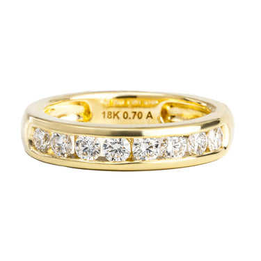 18K Yellow Gold Tdw. 0.70ct Diamond Ring | Buy Wedding Rings Melbourne | Gold Wedding Rings Melbourne | Diamond Wedding Rings Melbourne | H&H Jewellery