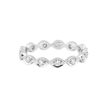 18K White Gold Tdw. 0.32ct Diamond Band - 20719296 - H&H Jewellery Pty Ltd
