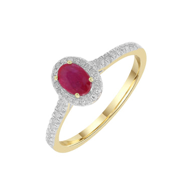 H&H Jewellery Ruby Ring | Diamond Ruby Ring Melbourne | Bridal Jewellery Melbourne | Wedding Jewellery Melbourne