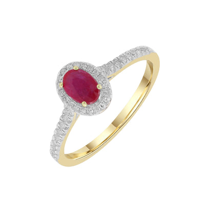 H&H Jewellery Ruby Ring | Diamond Ruby Ring Melbourne | Bridal Jewellery Melbourne | Wedding Jewellery Melbourne 