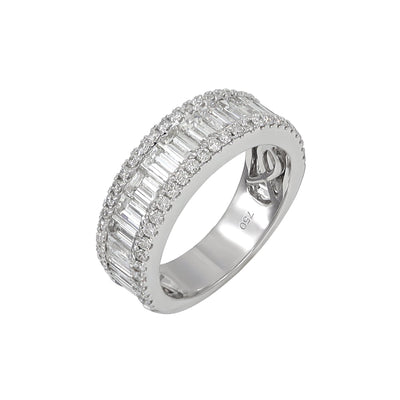 18K White Gold Tdw. 2.50ct Diamond Ring - 20732783 - H&H Jewellery Pty Ltd