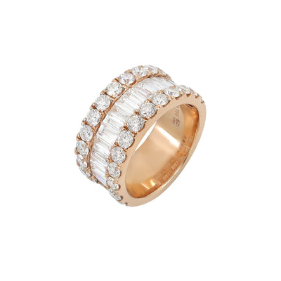 18K Rose Gold Diamond Ring | H&H Jewellery Melbourne 