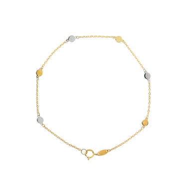 9K Yellow and White Gold Bracelet | Gold and Diamond Bracelets Melbourne | Gold and Diamond Bracelets Australia | H&H Jewellery