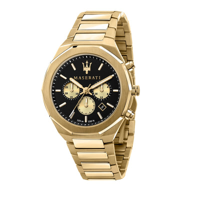 Maserati - Stile Gold Chronograph Watch R8873642001 - H&H Jewellery Pty Ltd