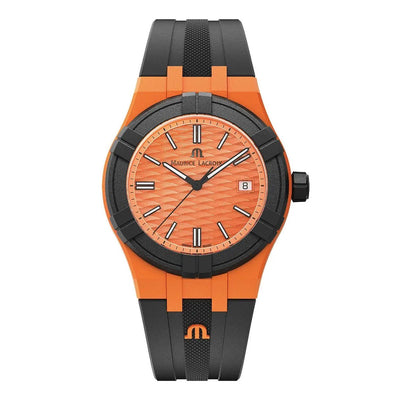 Maurice Lacroix - The AIKON #tide 40mm Orange Watch AI2008-50050-300-0 - H&H Jewellery Pty Ltd