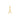9K Gold Single Diamond 'A' Initial Pendant - DSNP-A - H&H Jewellery Pty Ltd