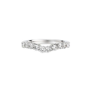 18K White Gold Tdw. 0.61ct Diamond Ring - 20662882 - H&H Jewellery Pty Ltd