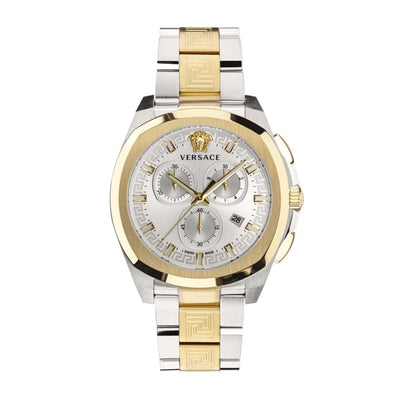 Versace - Greca Logo Chronograph Two Tone  Watch VEZ800421 - H&H Jewellery Pty Ltd