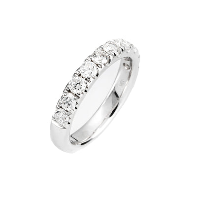 18K White Gold Tdw. 1.01ct Diamond Ring - 20693466 - H&H Jewellery Pty Ltd