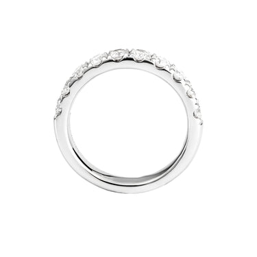 18K White Gold Tdw. 1.01ct Diamond Ring - 20693466 - H&H Jewellery Pty Ltd