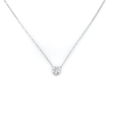 18K White Gold Tdw. 0.20ct Diamond Necklace - 20727727 - H&H Jewellery Pty Ltd