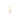 9K Gold Diamond 'X' Initial Pendant - DSSP-X - H&H Jewellery Pty Ltd
