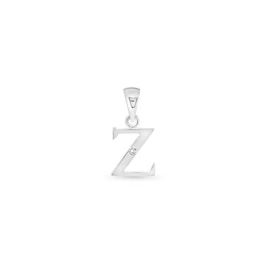 9K Gold Single Diamond 'Z' Initial Pendant - DSNP-Z - H&H Jewellery Pty Ltd