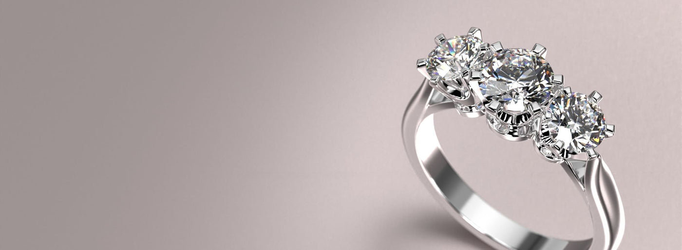 White Gold Jewellery Melbourne | White Gold Jewellery | White Gold Necklace | White Gold Bracelet Melbourne | White Gold Engagement Earrings | White Gold Wedding Rings | H&H Jewellery 