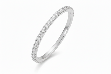 18K Yellow Gold Tdw. 0.40ct Diamond Band Ring