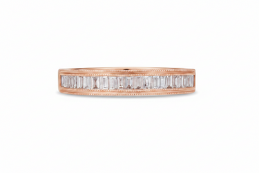 18K White Gold Tdw. 0.41ct Diamond Band Ring