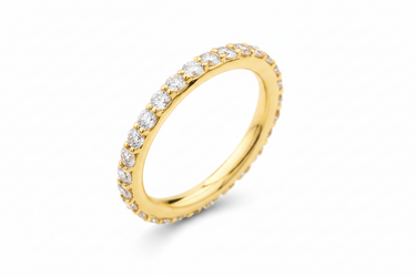18k Gold Tdw. 1.30ct All Around Diamond Wedding Ring