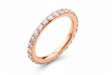18k Gold Tdw. 1.30ct All Around Diamond Wedding Ring